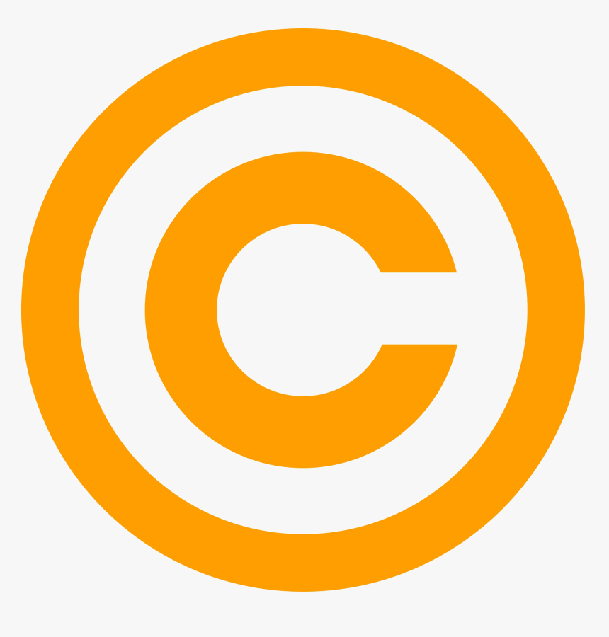 Copyright Png Transparent Background - Copyright Png Grey, Png Download