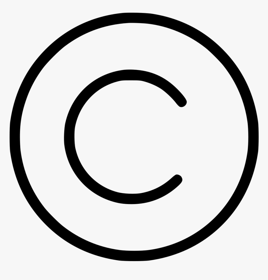 Copyright Png Transparent - Thin Line Clock Icon, Png Download