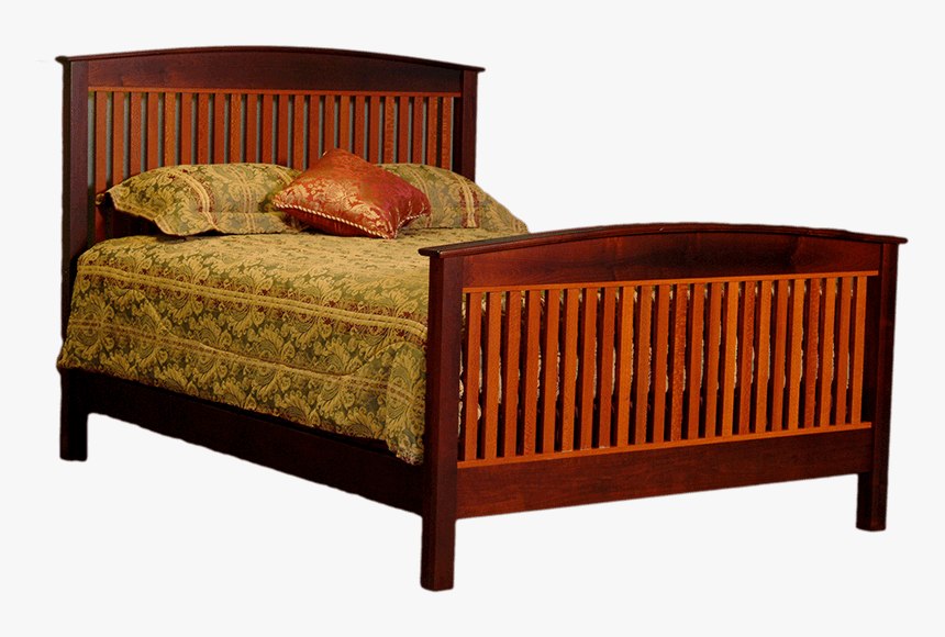 Crown Bed Wooden Bed Frame - Bed, HD Png Download