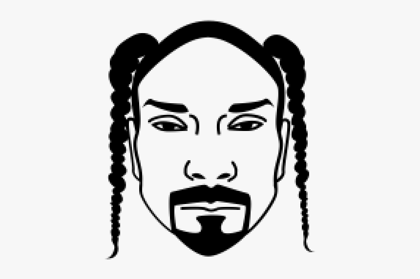 Line Wall Art Metal Decor Portrait Of Snoop Dog - Snoop Dogg Icon Png, Transparent Png