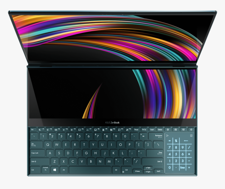 Asus Zenbook Pro Duo Png, Transparent Png