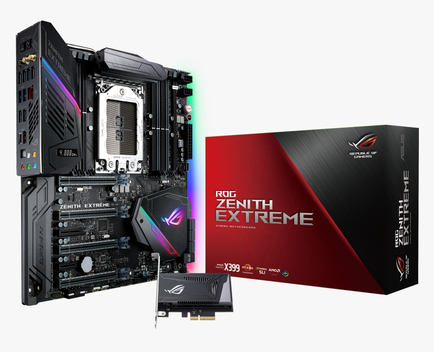 Asus X399 Zenith Extreme, HD Png Download