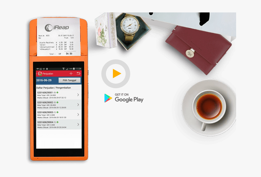 Ireap Pos Pro Multiple Store Demo Instroduction - Teacup, HD Png Download