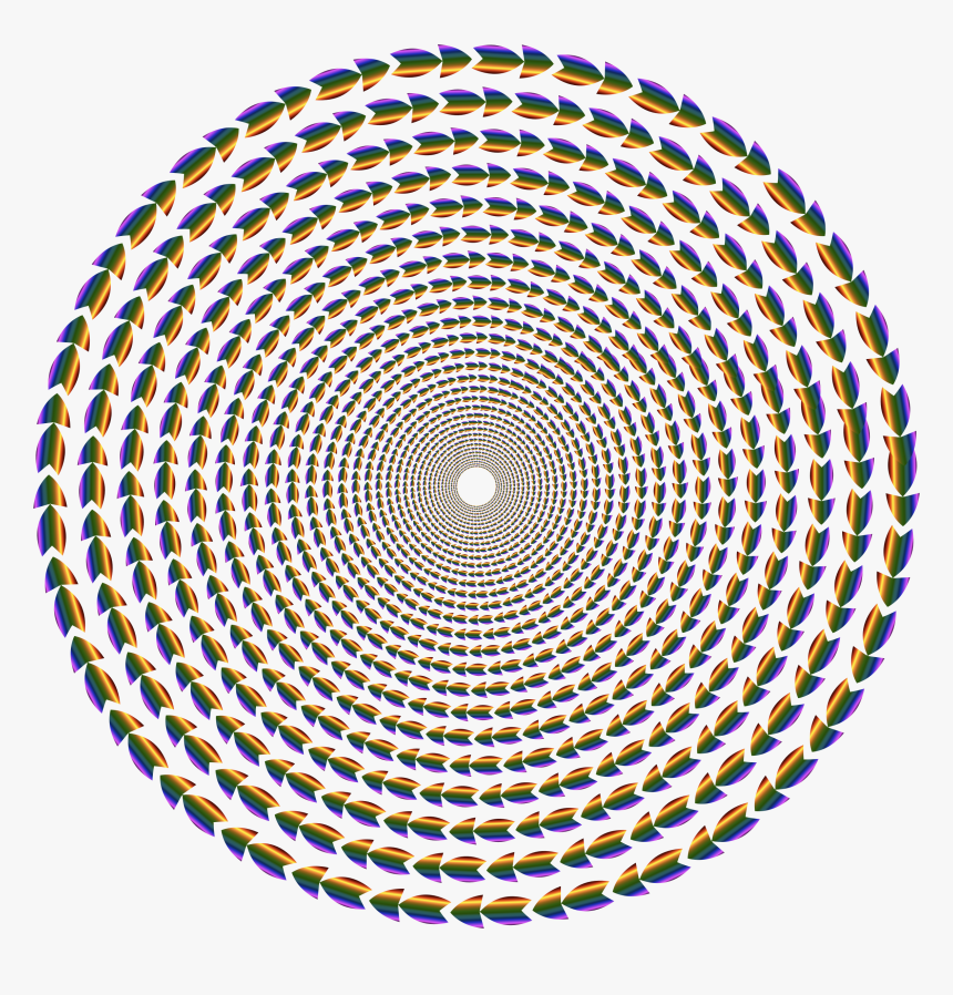 Colorful Direction Circle Vortex Clip Arts, HD Png Download