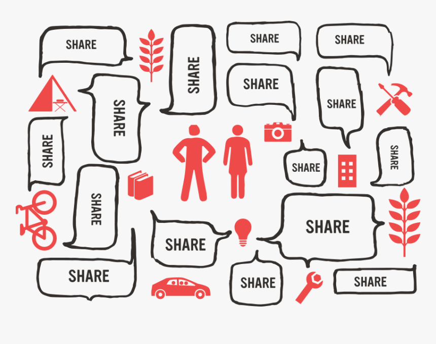 Shared Economy Png - Sharing Economy Drivers, Transparent Png