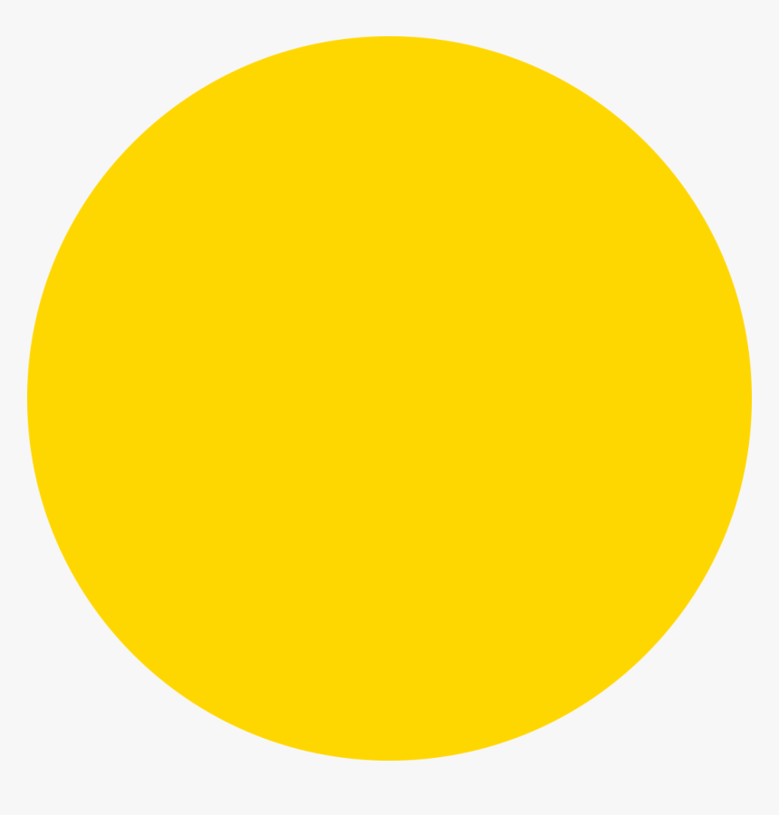 Medal Blank Icon - Yellow Circle, HD Png Download
