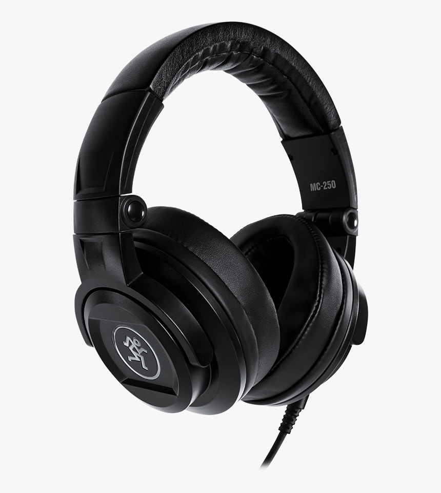 Mackie Mc-250 Over Ear Headphones - Mackie Professional Closed Back Headphones, HD Png Download