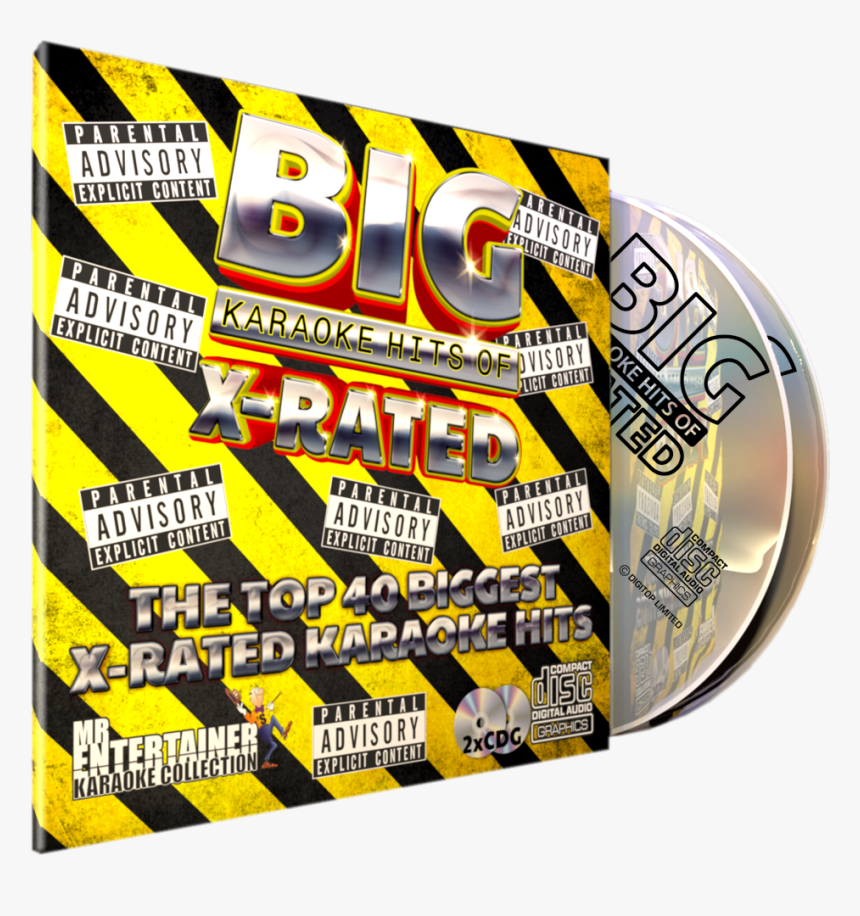 Mr Entertainer Big Karaoke Hits Of X-rated - Graphic Design, HD Png Download