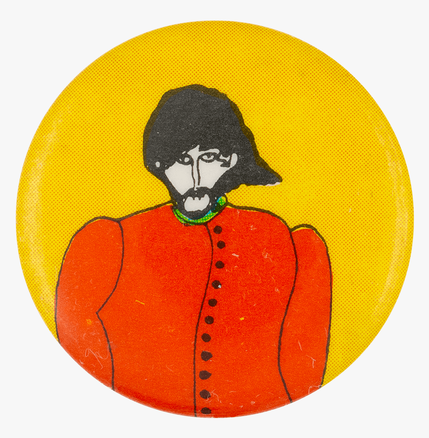 George Harrison Yellow Submarine Music Button Museum - Creative Arts, HD Png Download
