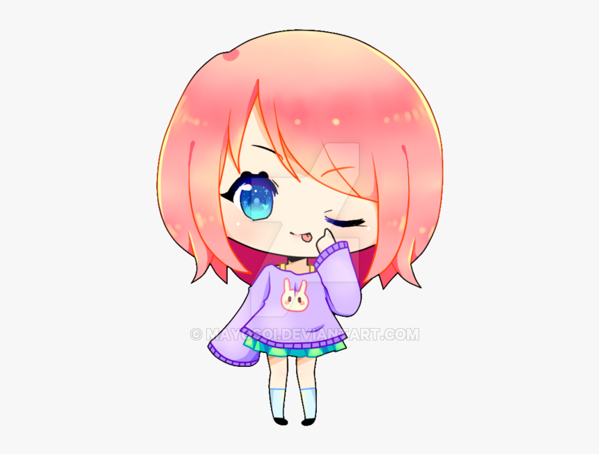 Chibi Girl Png - Chibi Anime Girl Png, Transparent Png