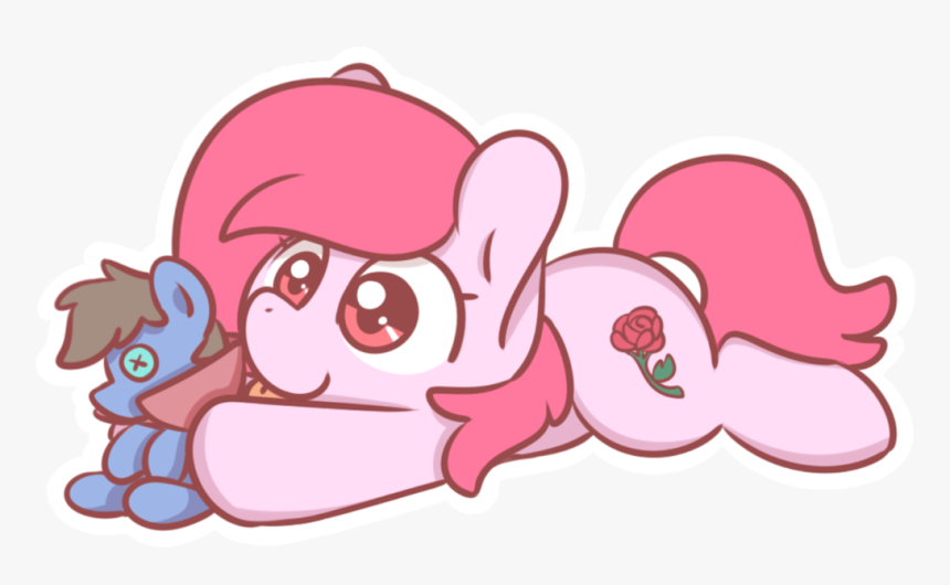 Sugar Morning, Chibi, Cute, Earth Pony, Female, Laying - Cartoon, HD Png Download