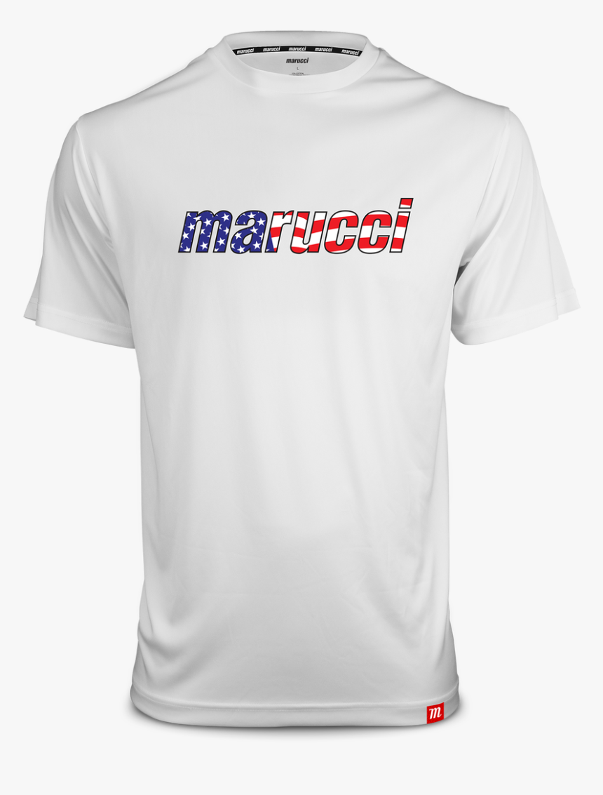 Usa Tee - American Flag Marucci Shirt, HD Png Download