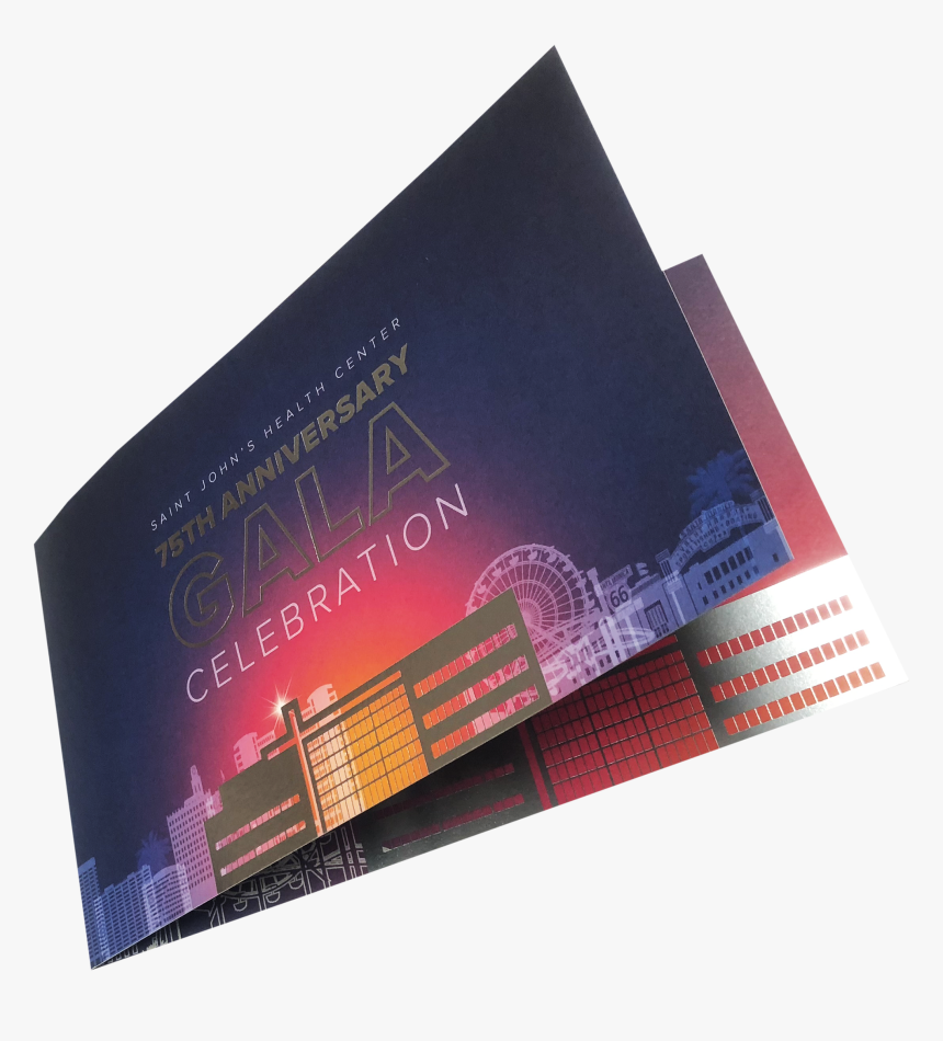 Invitation, Postcard, Foil Stamp, Digital, 4 Color, - Color Printing And Foil Stamp, HD Png Download