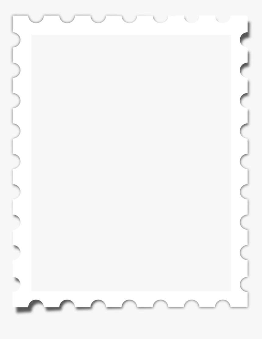 #stamp #postcard #card #art #white #stampeffect #cherryatelier - Art Paper, HD Png Download