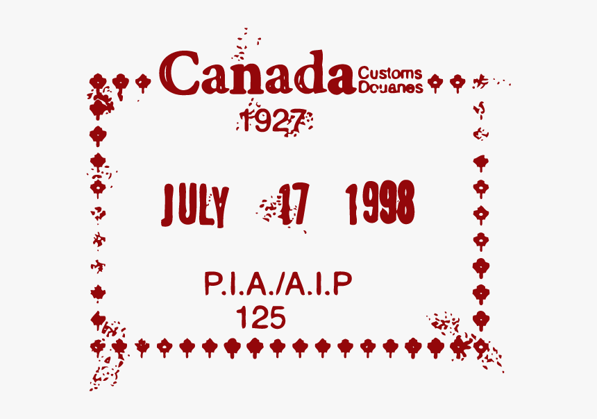 Passport Stamp, HD Png Download