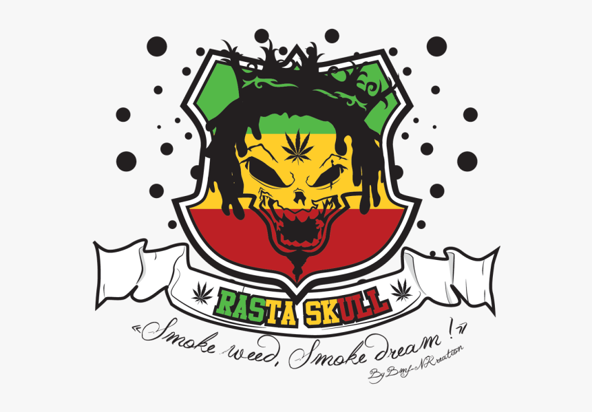 Rasta Clipart Design - Crest, HD Png Download