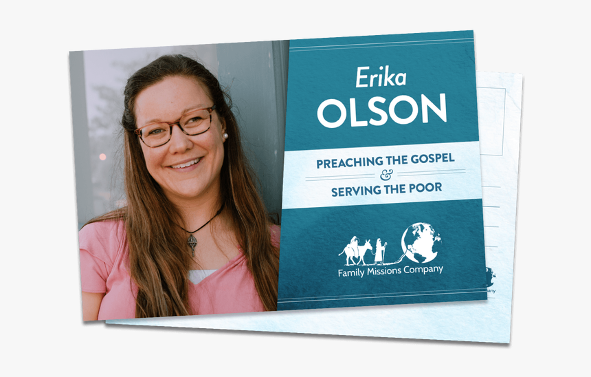 Family Missions Company Postcard Mailer Template Front - Book Cover, HD Png Download