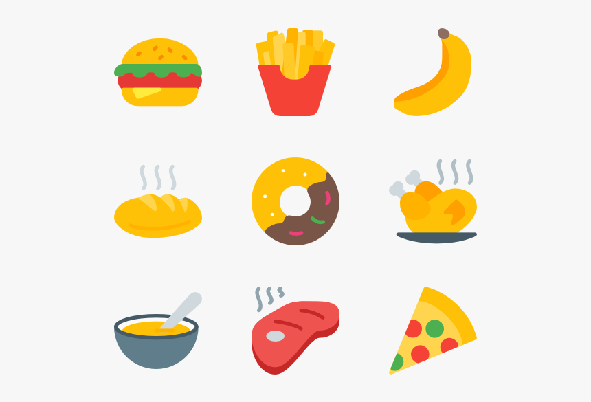 Vector Icon Png Food, Transparent Png
