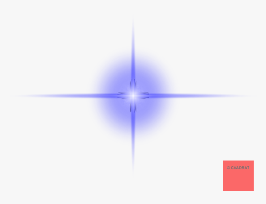 Bright Star Png - Bright Blue Star Transparent, Png Download