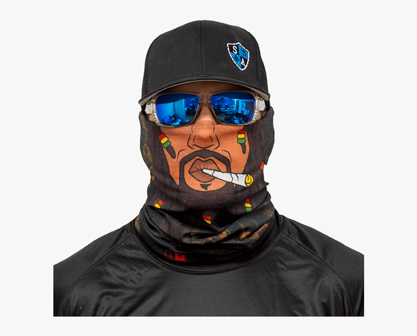 Check Out Rasta Face Shield - Rastaface Png, Transparent Png