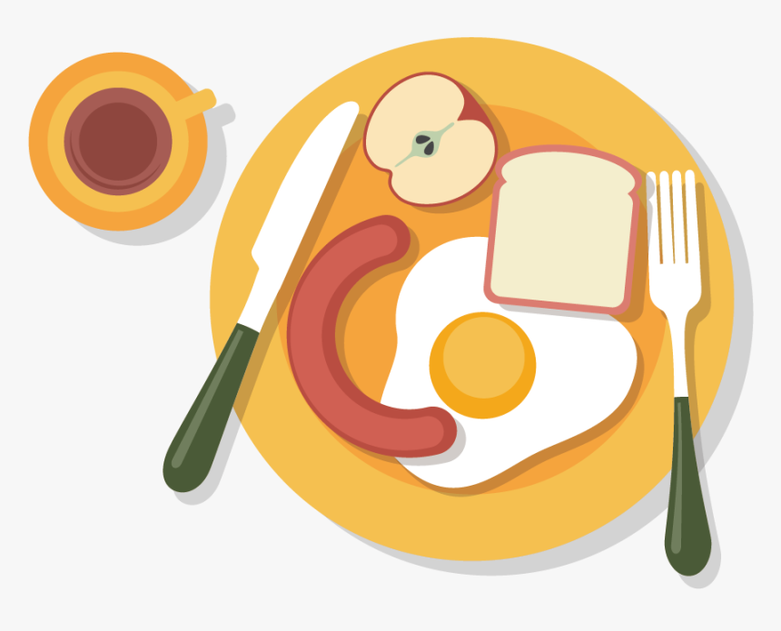 Breakfast Brunch Food Nutrition - Breakfast Clipart Png, Transparent Png