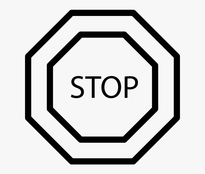 Transparent Stop Icon Png - Octagon Png, Png Download