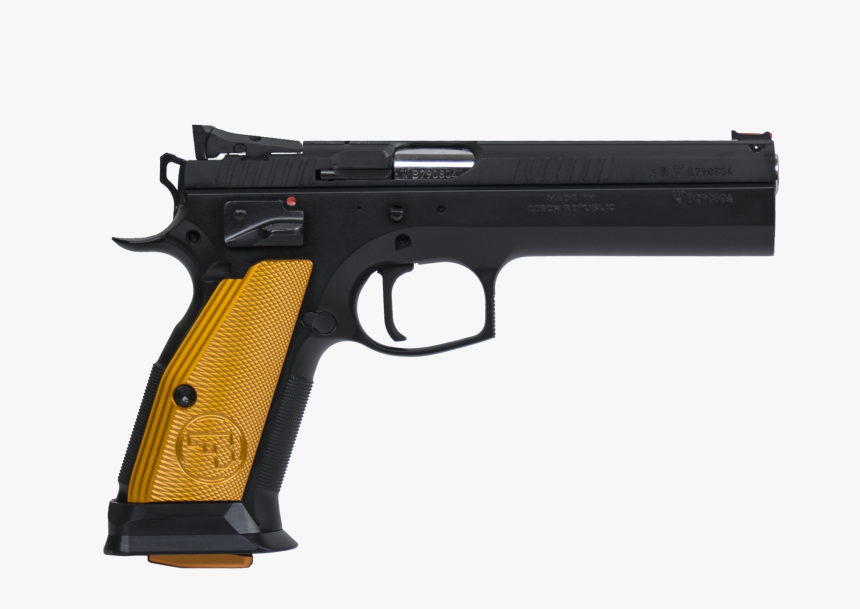 Cz 75 Tactical Sport Orange 40sw, HD Png Download