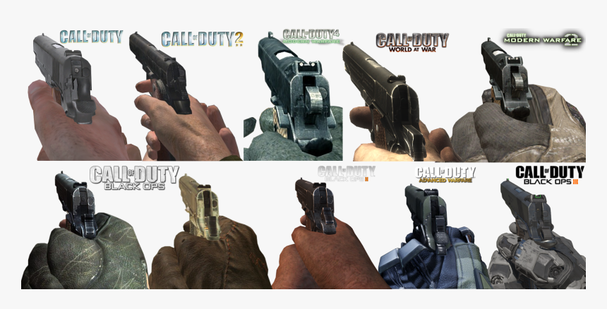 M1911 Black Ops 1, HD Png Download