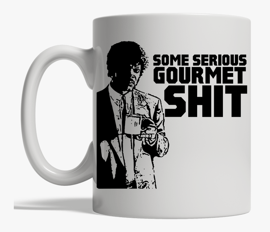 Pulp Fiction Some Serious Gourmet Shit Mug - Beer Stein, HD Png Download