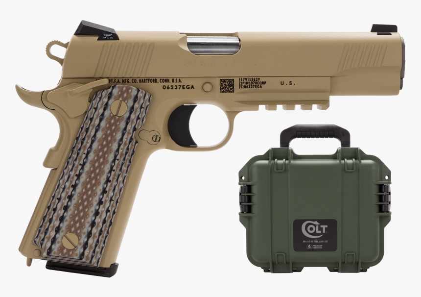 Colt O1070cqb Marine Cqbp 45acp - M45a1 Marine Pistol 45acp, HD Png Download