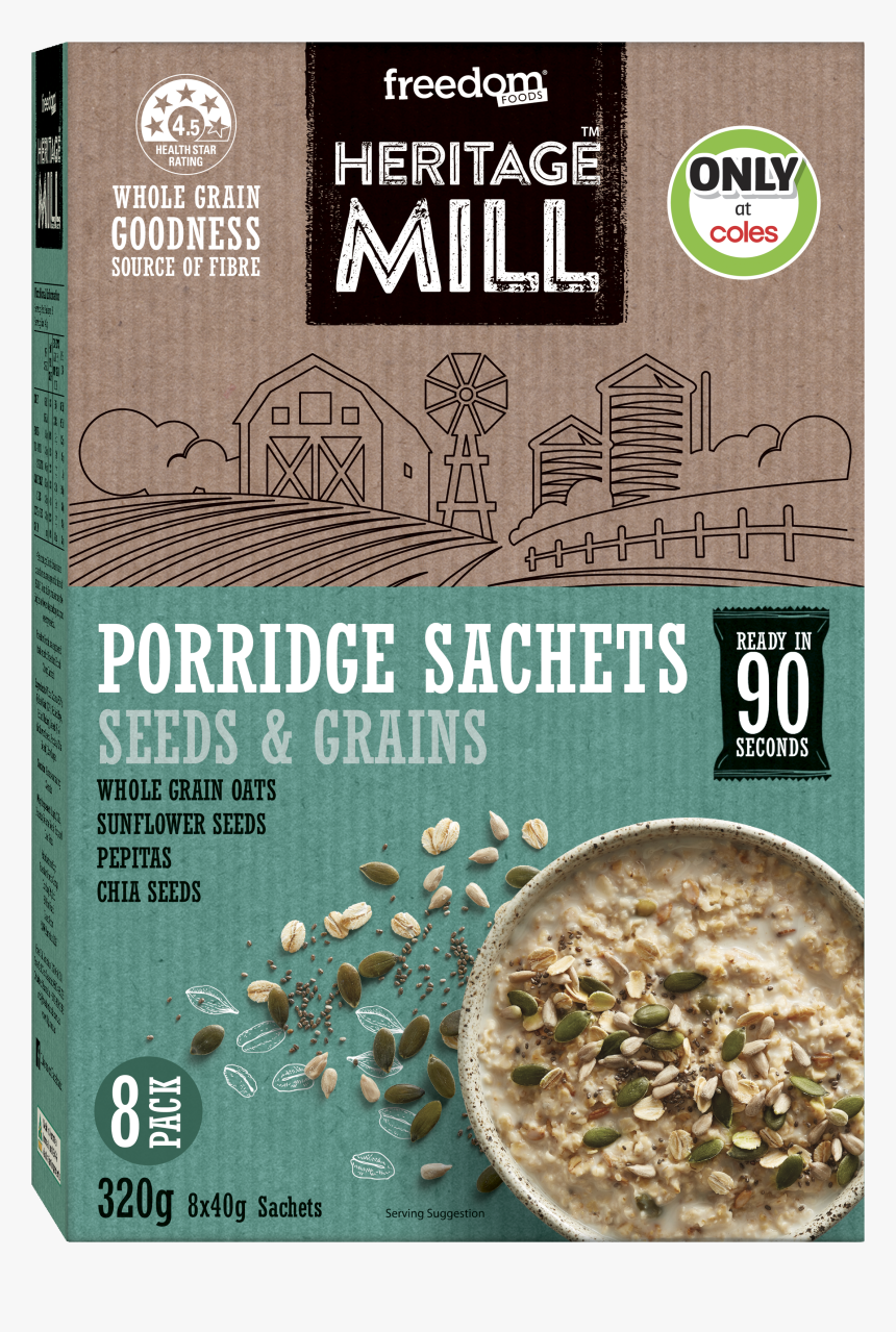 Heritage Mill Porridge Sachets, HD Png Download