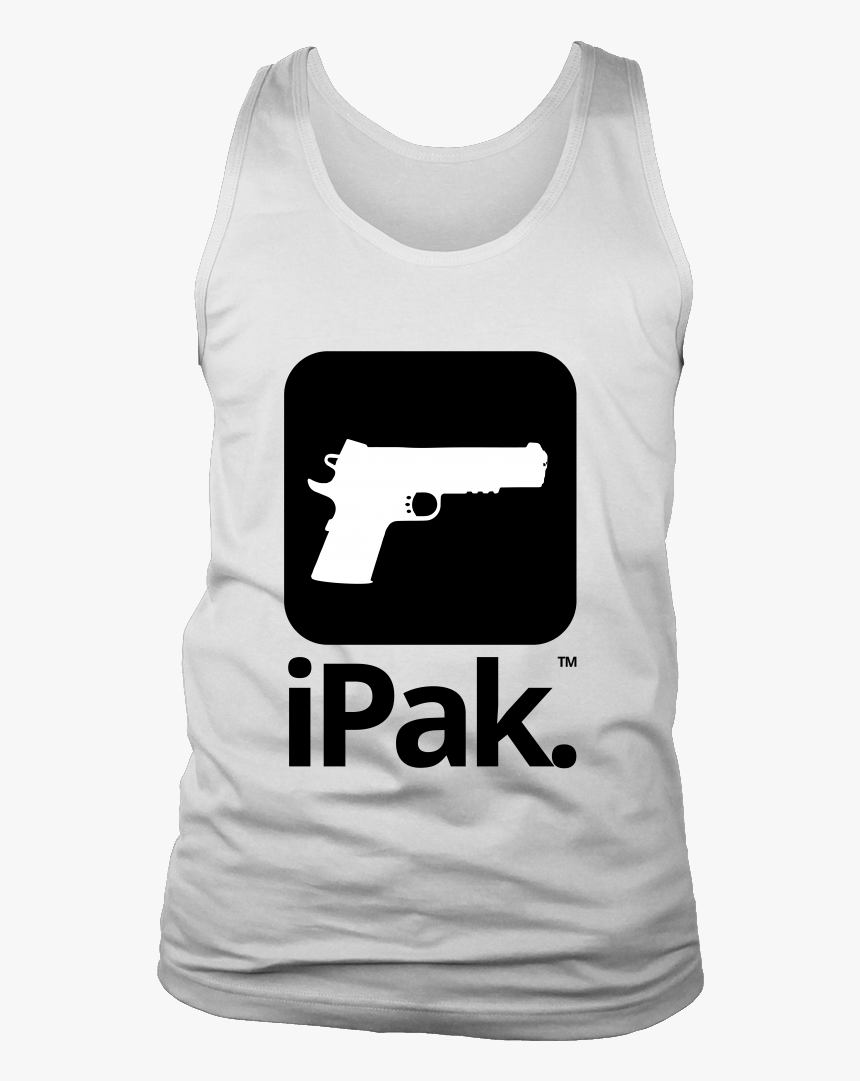 Caliber 45 M1911 District Mens Tank - Trigger, HD Png Download