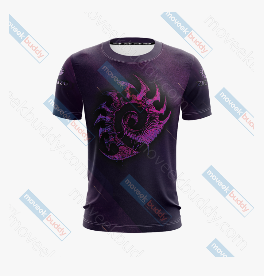 Zerg Symbol Unisex 3d T-shirt, HD Png Download
