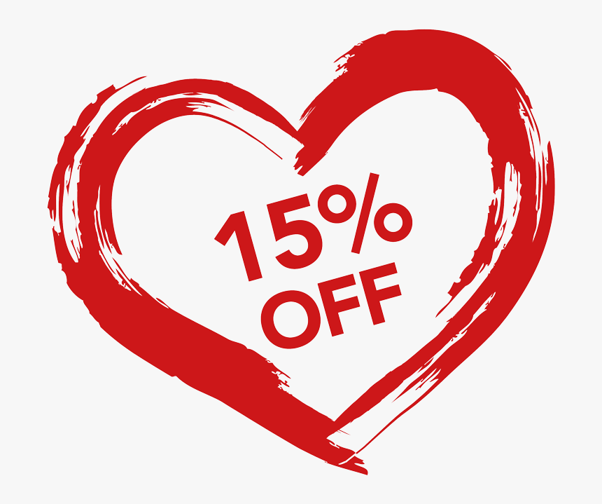 S Day,heart,font,clip Art - 15 Off, HD Png Download