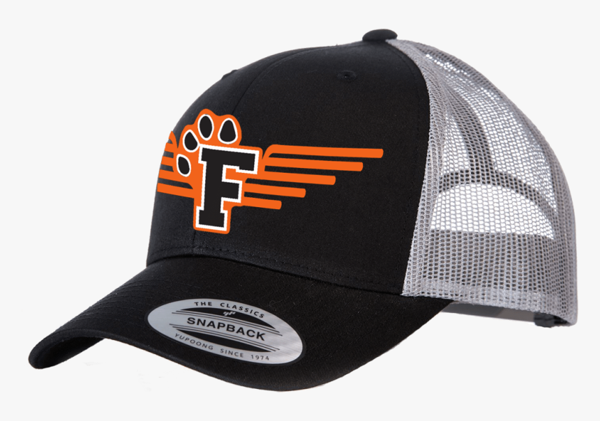 Casquette Trucker Flexfit Retro White, HD Png Download