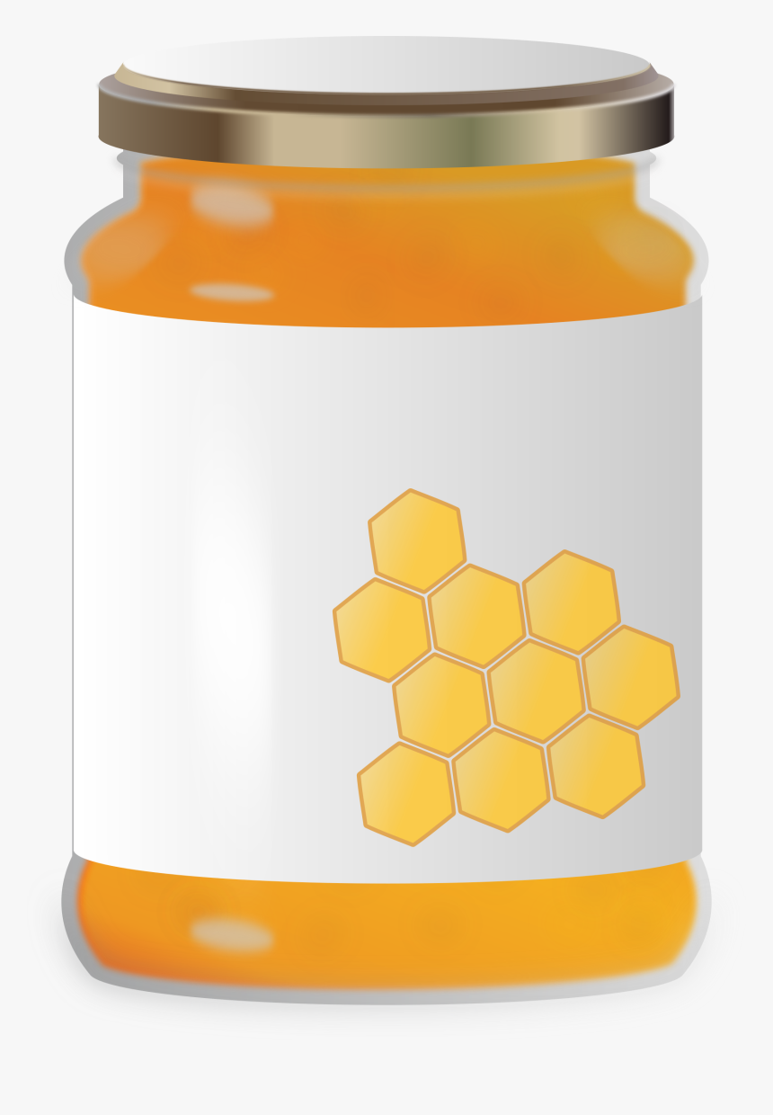 Honey Jar Clip Arts - Honey Jar Clipart, HD Png Download