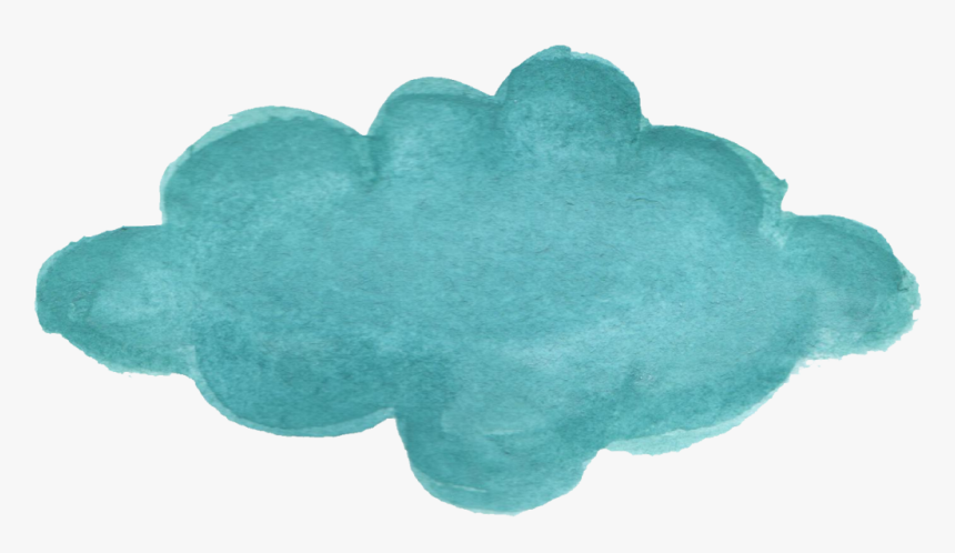 Watercolor Nube Png, Transparent Png