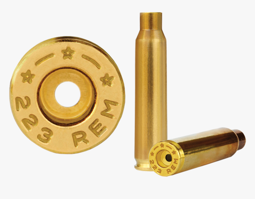 223 Rem Brass Cases Primer Cartridge 223 Remington, HD Png Download , Transparent Png Image