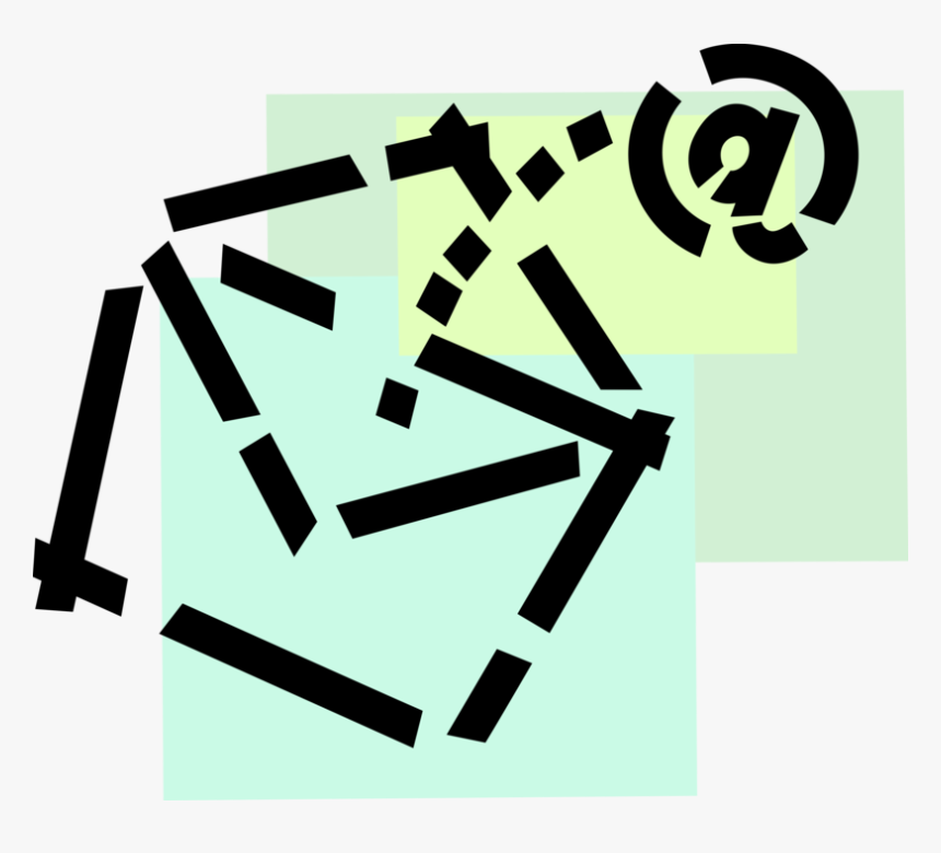 Vector Illustration Of Internet Electronic Mail Email - Graphic Design, HD Png Download