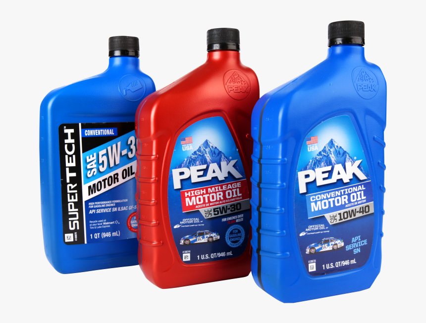 Plastic Bottle With Cut And Stack Label - Motor Oil Labels Bottle, HD Png Download