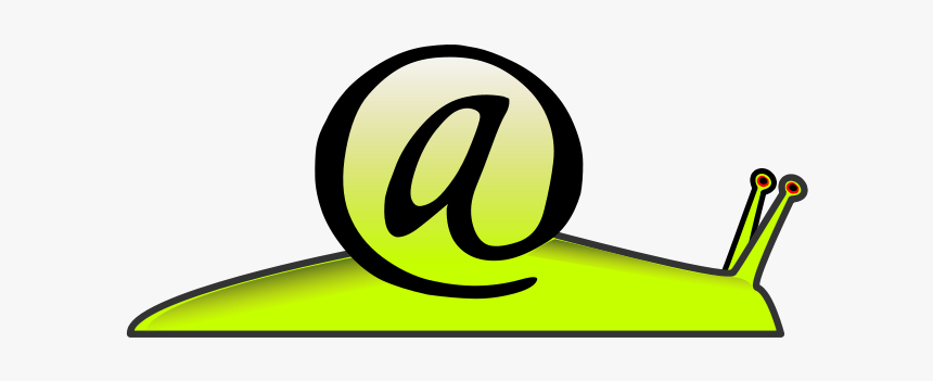 Free Vector Snail E-mail - หอย ทาก ภาพ เคลื่อนไหว Gif, HD Png Download