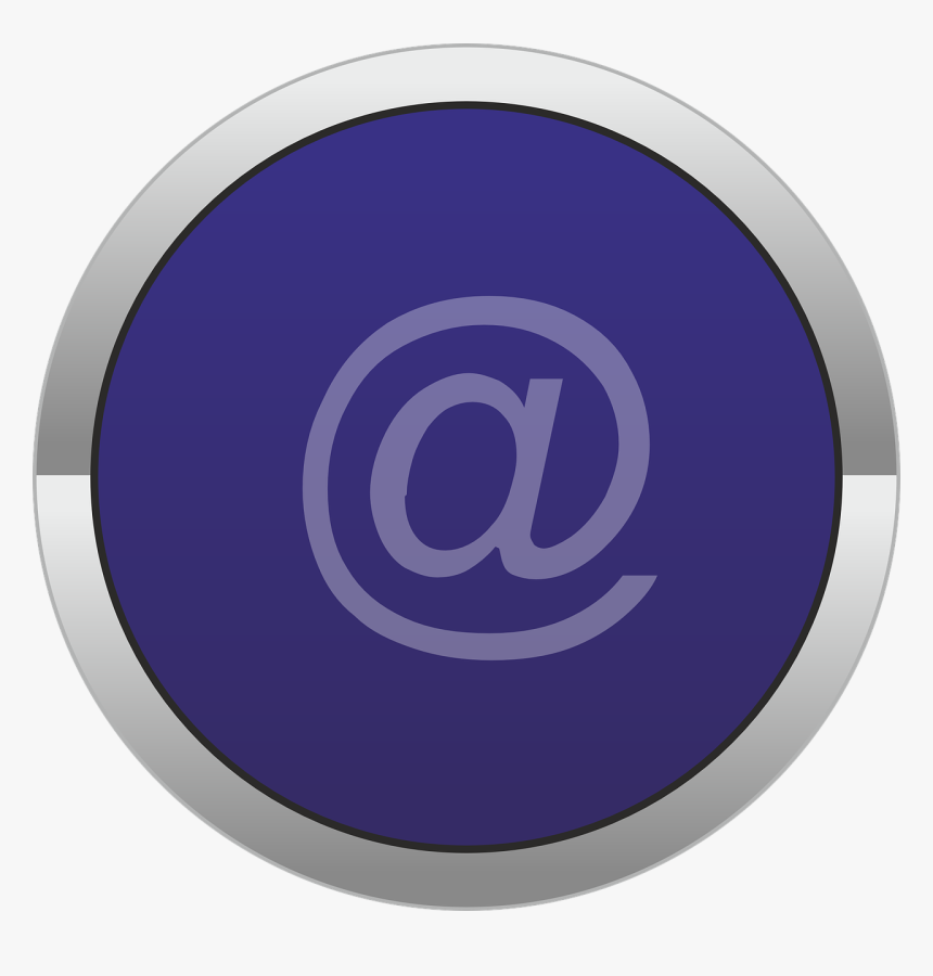 Button Email The Button Free Photo - Facebook Button, HD Png Download
