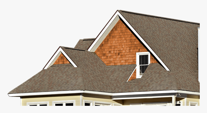 Shingle Roof House - Roof, HD Png Download