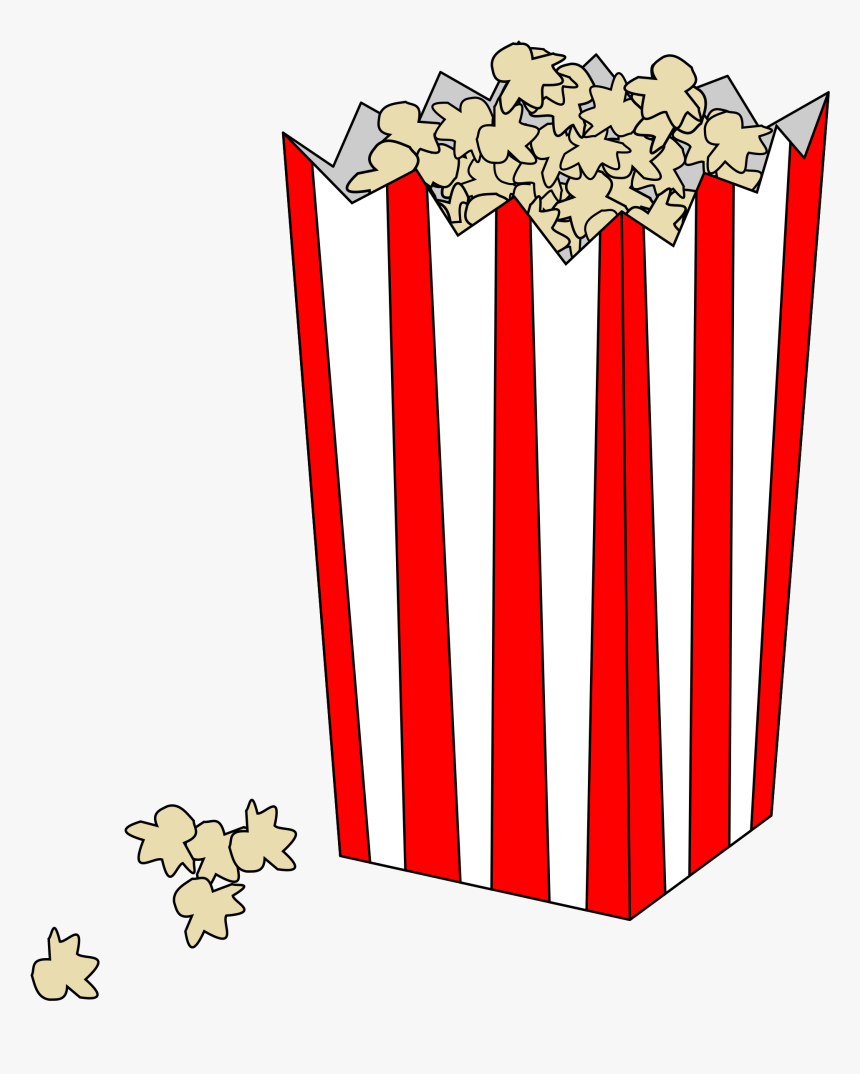 Mickey Popcorn Clipart, HD Png Download