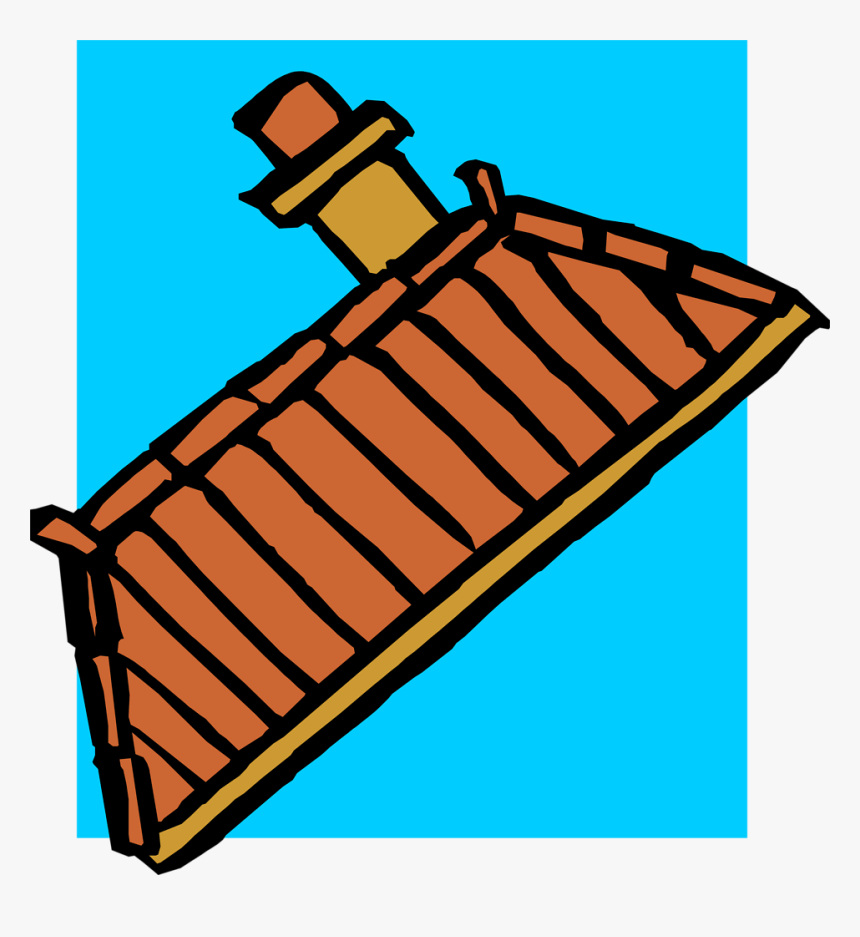 Roof Clip Art Free - Roof Clipart, HD Png Download