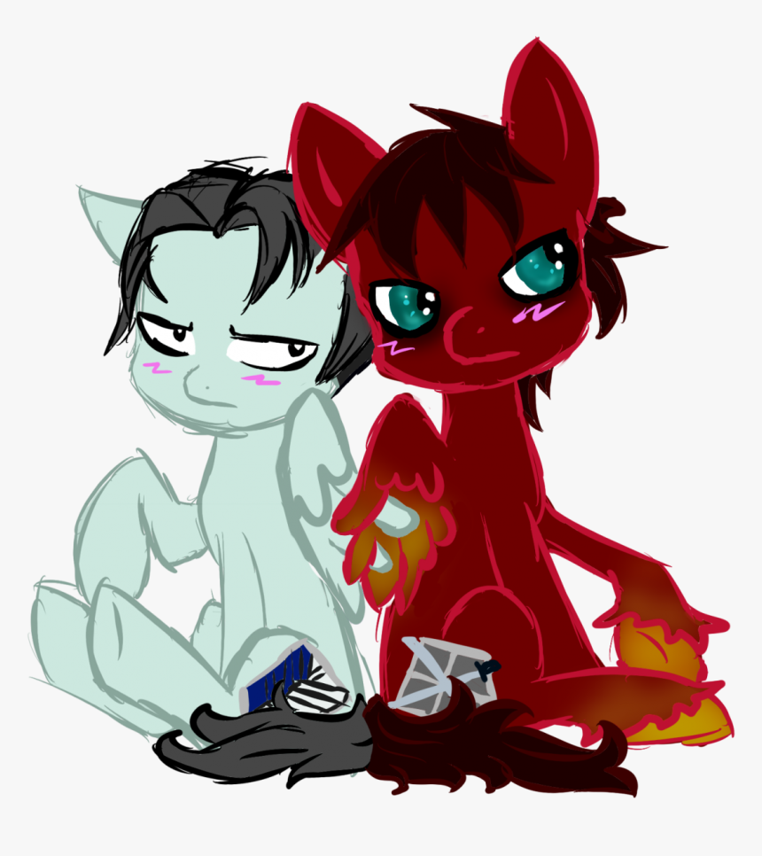 Levi & Eren Poniz - Eren And Levi Mlp, HD Png Download