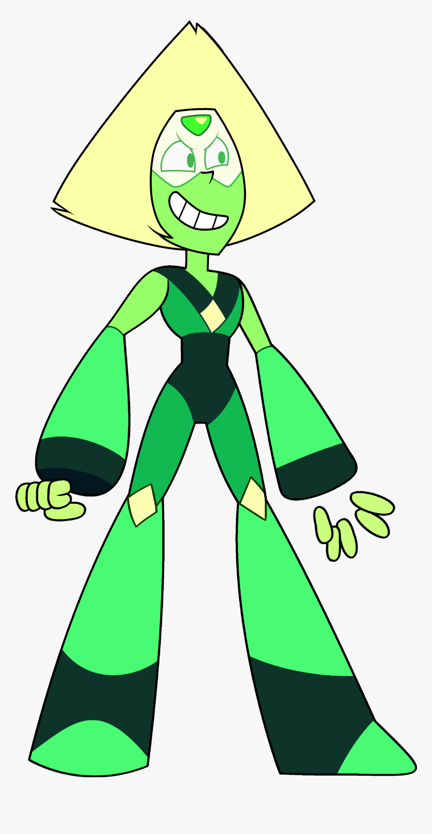 Steven Universe Peridot With Limb Enhancers, HD Png Download