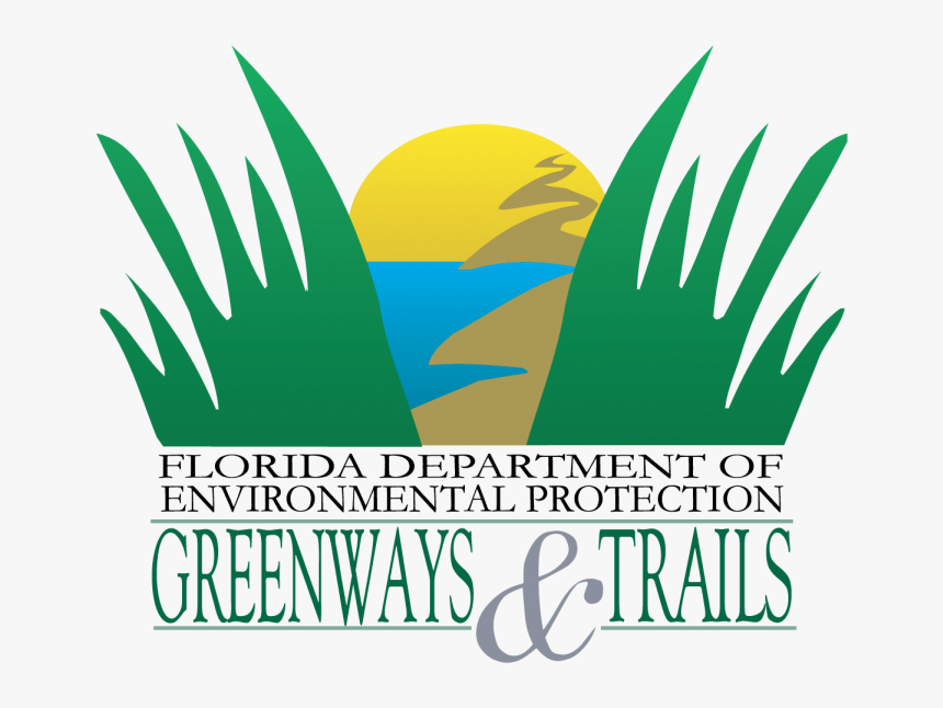 Official Logo For Florida State Parks Office Of Greenways - Florida Department Of Environmental Protection Greenways, HD Png Download