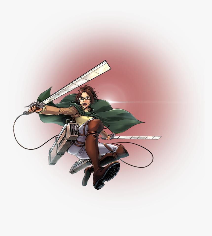 Attack On Titan Tactics Hange, HD Png Download