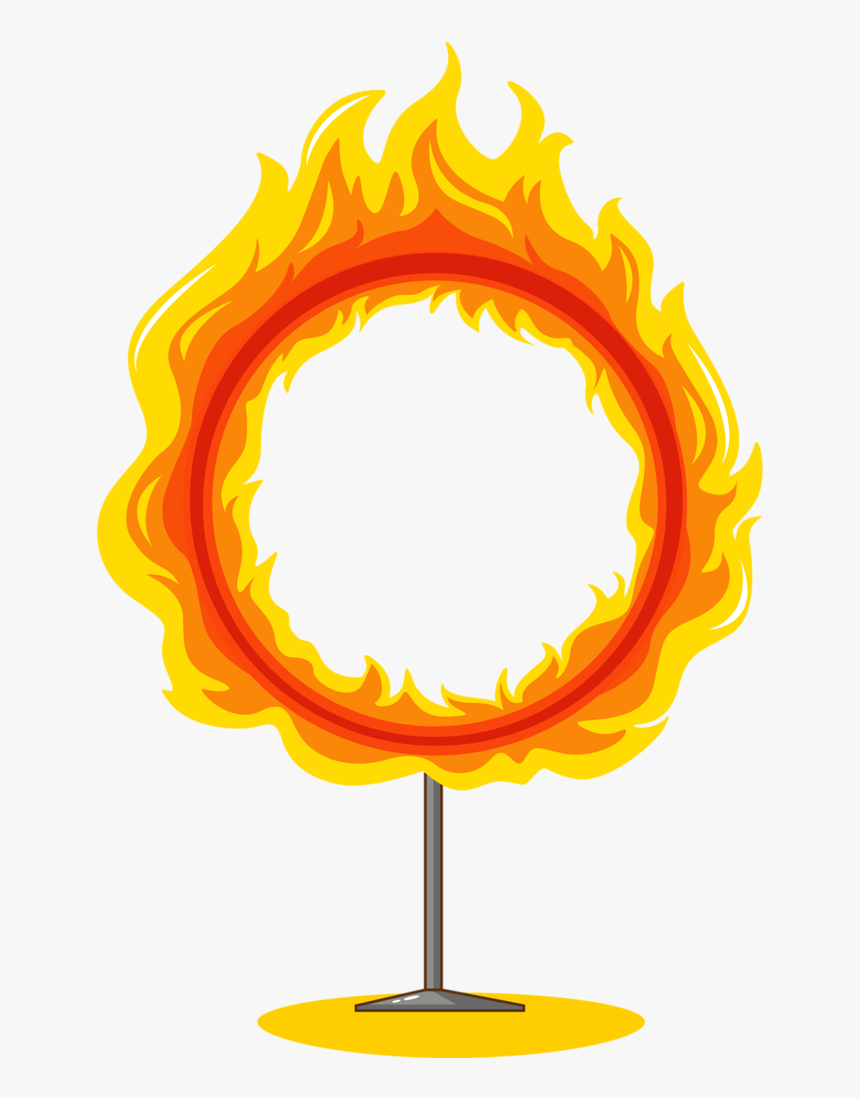 Png Carnival A - Flaming Superhero, Transparent Png